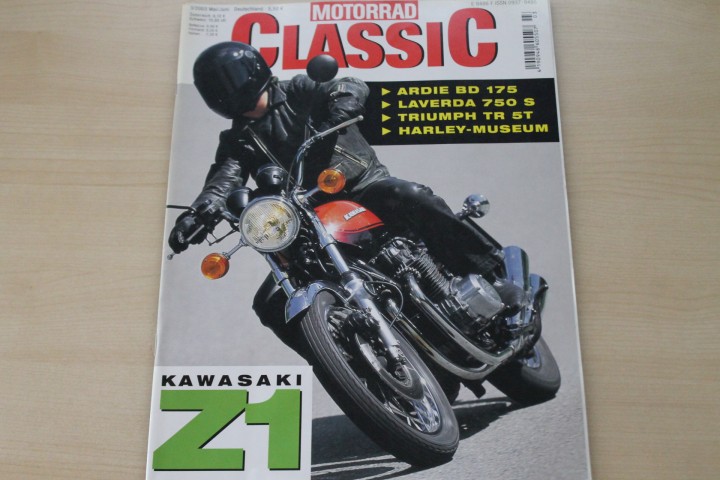 Deckblatt Motorrad Classic (03/2003)